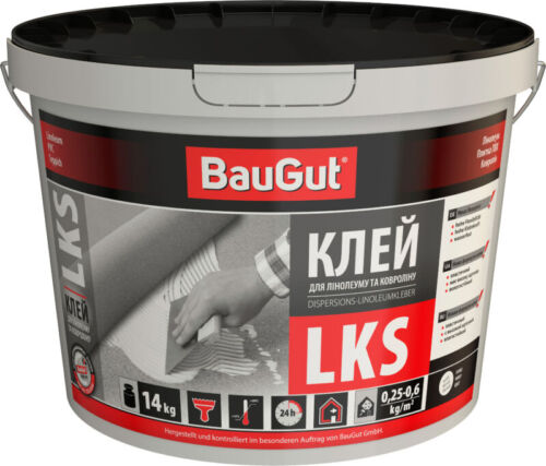 Клей для лінолеуму і ковроліну BauGut 14 кг