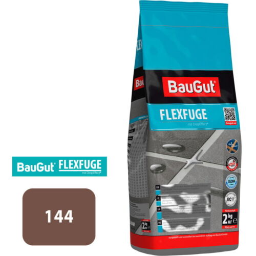 Затирка для плитки BauGut FLEXFUGE 144 2 кг шоколадный