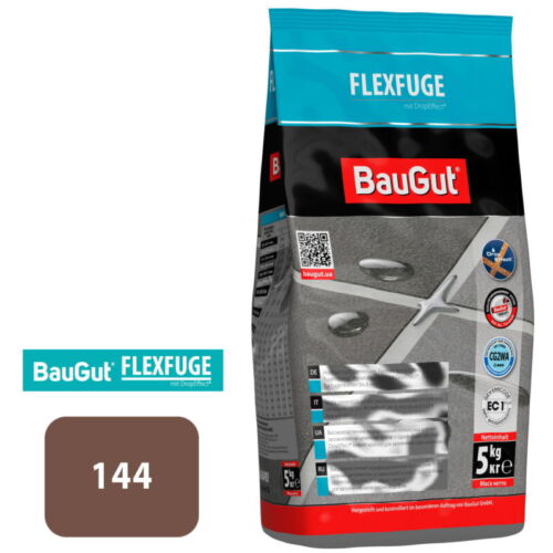 Фуга BauGut flexfuge 144 5 кг шоколадний