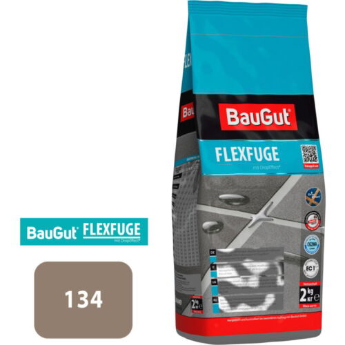 Затирка для плитки BauGut FLEXFUGE 134 2 кг шелк