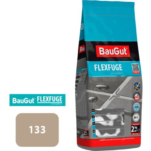 Фуга BauGut flexfuge 133 2 кг пісочний