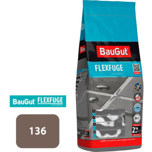 Фуга BauGut flexfuge 136 2 кг іловий